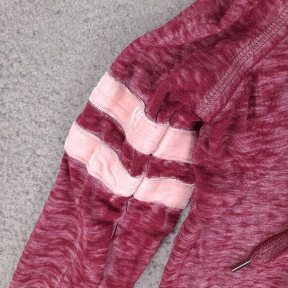 No boundaries Hoodie Women's Medium Burgundy Indian Design‎ Long Sleeve Pullover - Picture 4 of 14